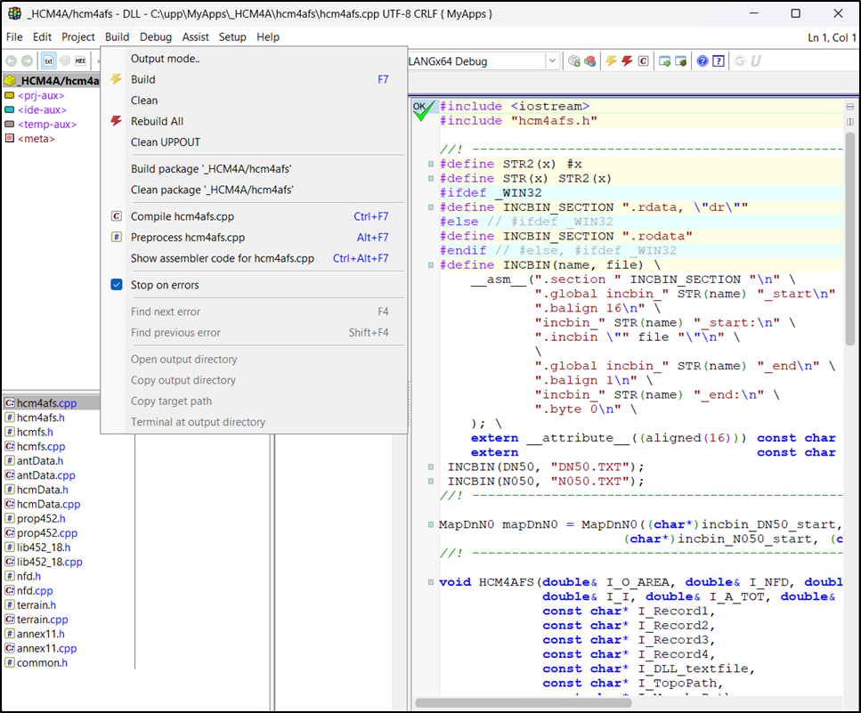 Source Code Compilation - HCM4A-FS Documentation